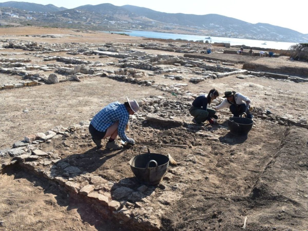 Πάρος: Τι έφερε στο φως η ανασκαφή στο Δεσποτικό – Τσιμηντήρι