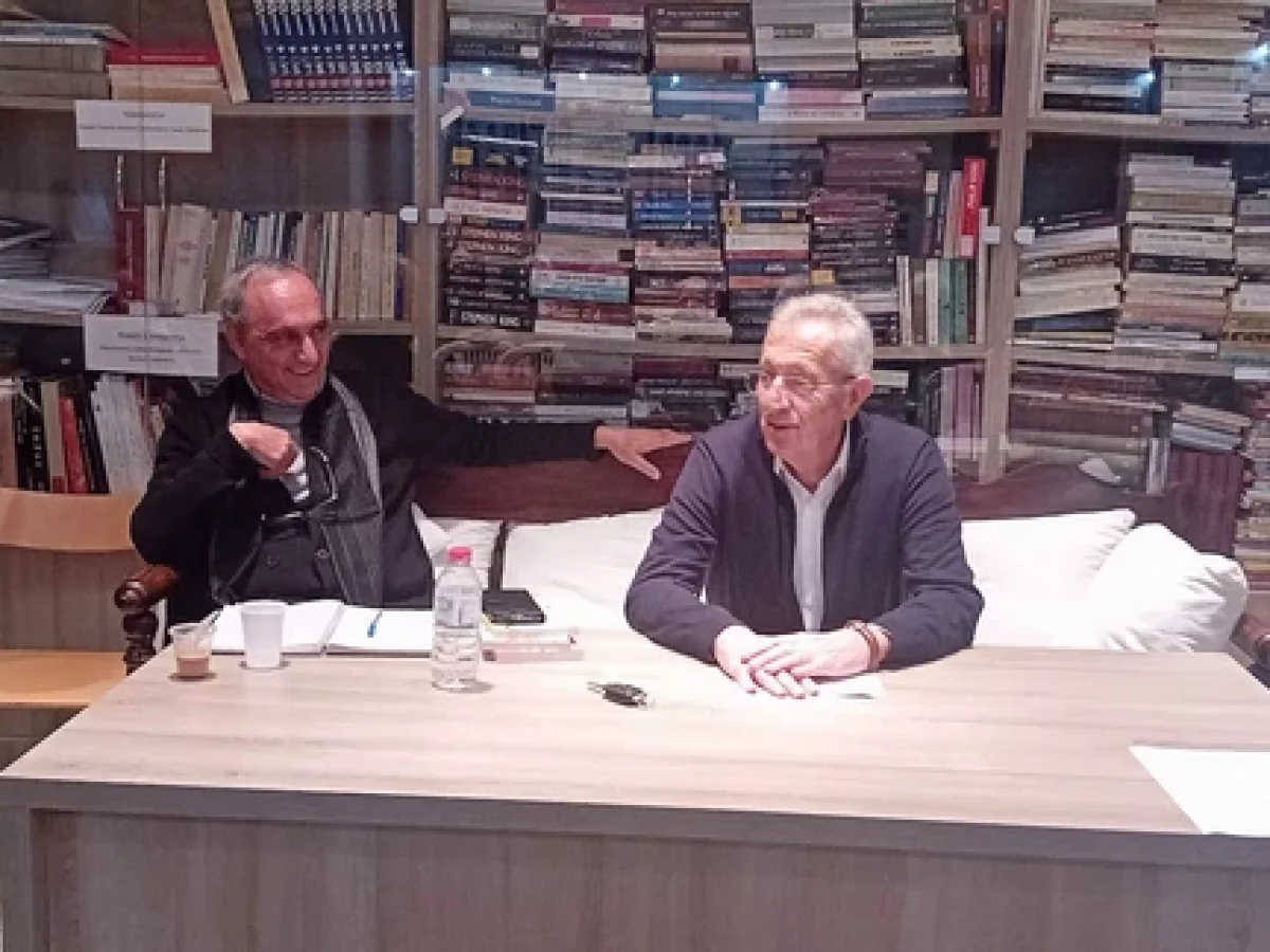 Έκοψε την πίτα του ο «Κήπος Σάρχου» με διάλεξη για την ψυχή και ανακοίνωσε την πρόταση προς την Περιφέρεια για την ανακήρυξη του Σάρχου στο πρώτο κρητικό φιλοσοφικό χωριό.