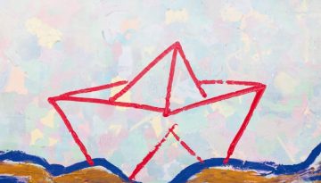 Η έκθεση «Αλέξης Ακριθάκης. Μια γραμμή κύμα» με περισσότερα από 250 έργα στο Μουσείο Μπενάκη