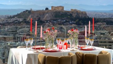 &Eta;&mu;έ&rho;&alpha; &tau;&omicron;&upsilon; &Alpha;&gamma;ί&omicron;&upsilon; &Beta;&alpha;&lambda;&epsilon;&nu;&tau;ί&nu;&omicron;&upsilon; &sigma;&tau;&omicron; St. George Lycabettus: A Valentine&rsquo;s to Remember!