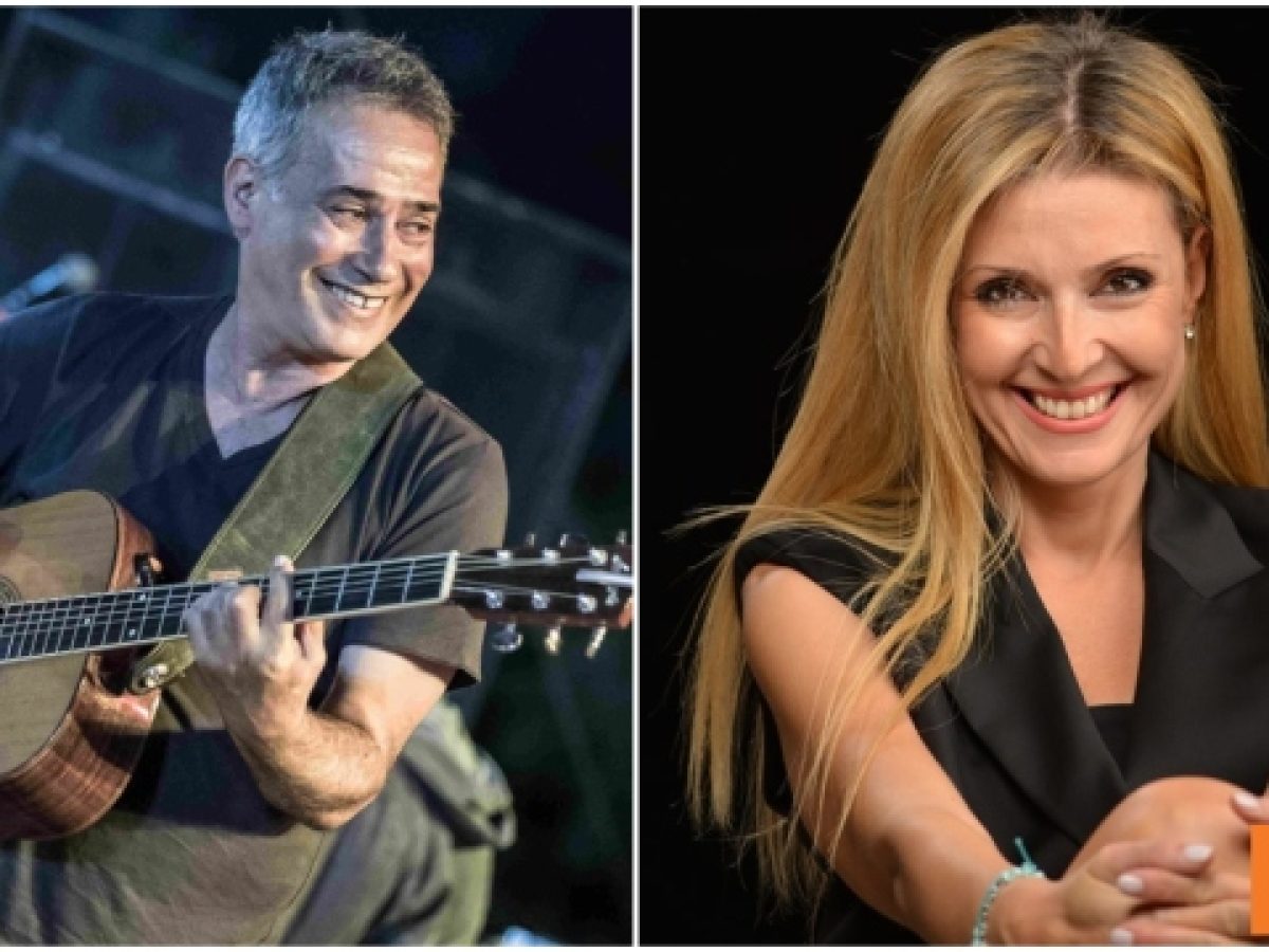 Ο Παντελής Θαλασσινός με την Όλγα Βενέτη στο Άλσος