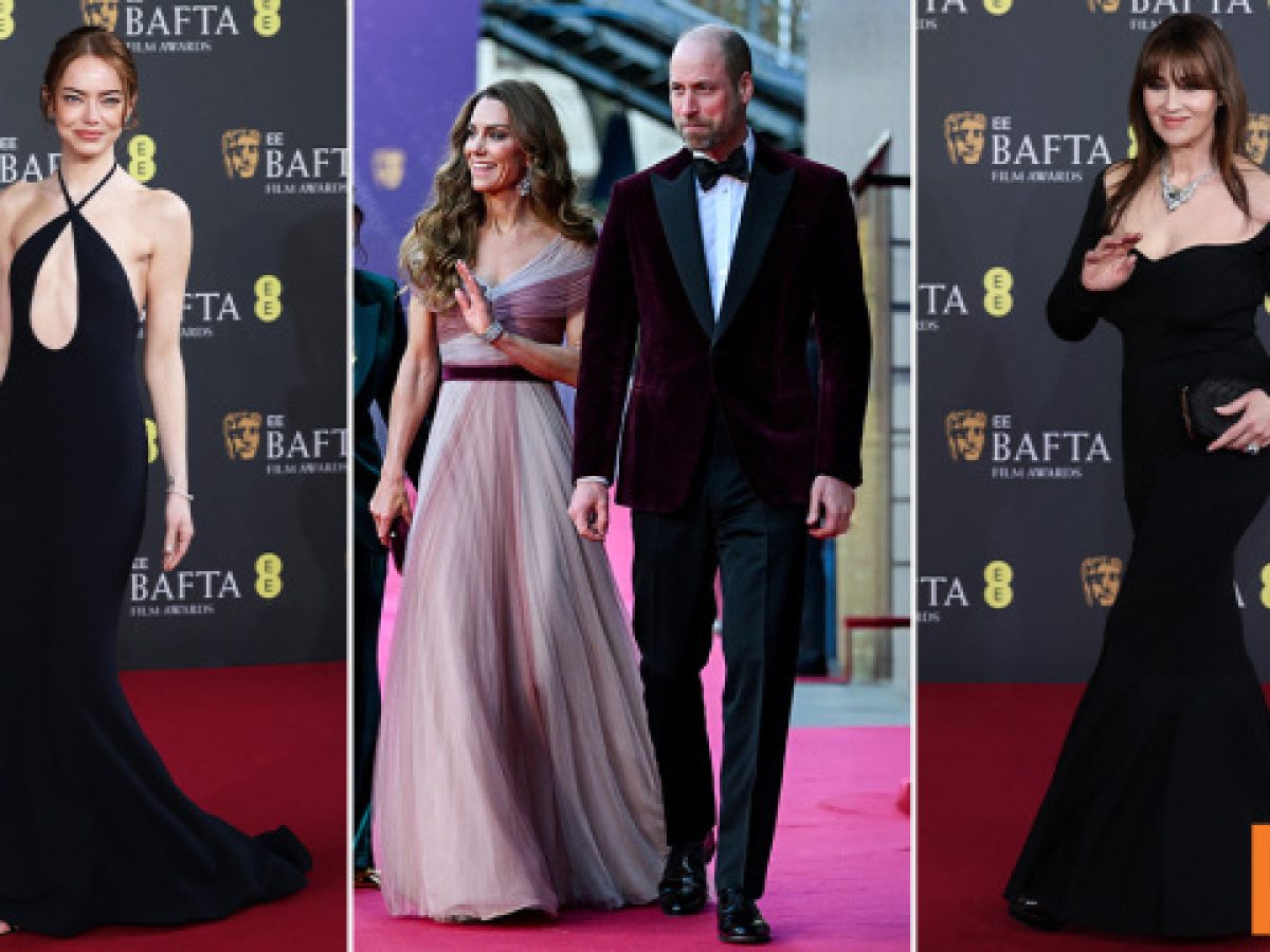 Πρίγκιπας Ουίλιαμ και Κέιτ Μίντλετον, Ντι Κάπριο, Μπελούτσι, Έμα Στόουν: «Συνωστισμός» σταρ στο κόκκινο χαλί των BAFTA, φωτογραφίες