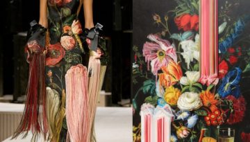 Givenchy: Όταν το ύφασμα ρέει στο πάτωμα όπως η μπογιά ενός ατελούς πίνακα