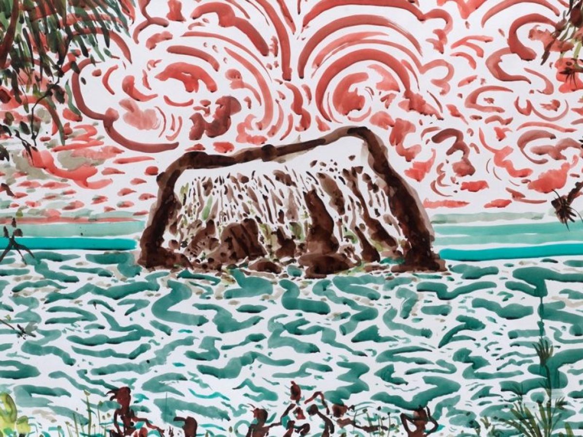 &Gamma;&iota;ώ&rho;&gamma;&omicron;&sigmaf; &Chi;&alpha;&delta;&omicron;ύ&lambda;&eta;&sigmaf; &ndash; Seascapes and Swimmers: Έ&kappa;&theta;&epsilon;&sigma;&eta; &sigma;&tau;&eta;&nu; &Gamma;&kappa;&alpha;&lambda;&epsilon;&rho;ί &Sigma;&kappa;&omicron;&upsilon;&phi;ά | CultureNow.gr